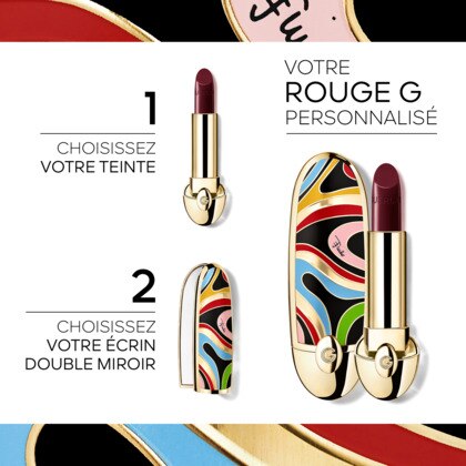  Guerlain ROUGE G Le rouge à lèvres soin personnalisable recharge  1 of 4 