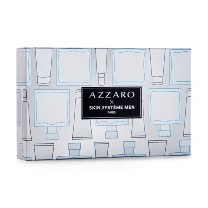  AZZARO SKIN SYSTEME : MEN x AZZARO Coffret eau de toilette et soins du visage rafraichissant  1 of 4 