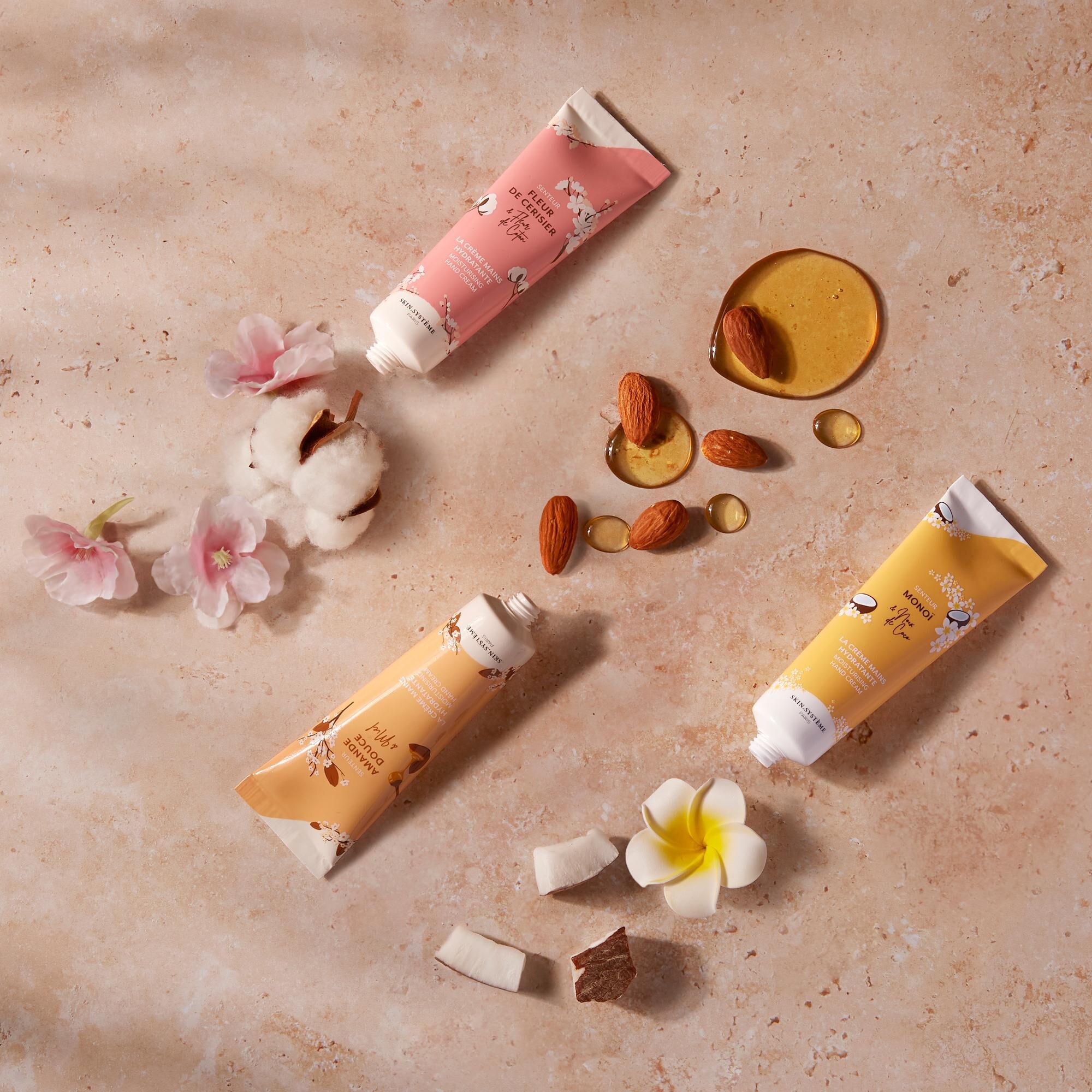 La crème mains hydratante amande douce & miel