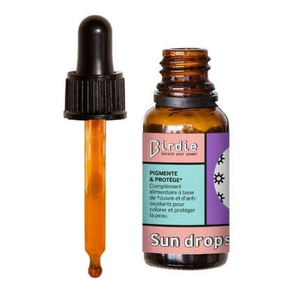 20ml BIRDIE PEAU Sun drops - liquide solaires  1 of 3 