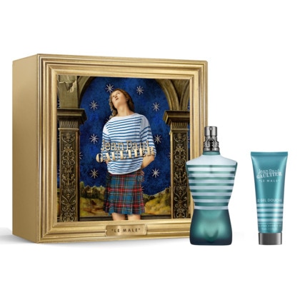  Jean Paul Gaultier LES MALES Coffret eau de toilette et gel  douche  1 of 1 Coffret eau de toilette et gel  douche