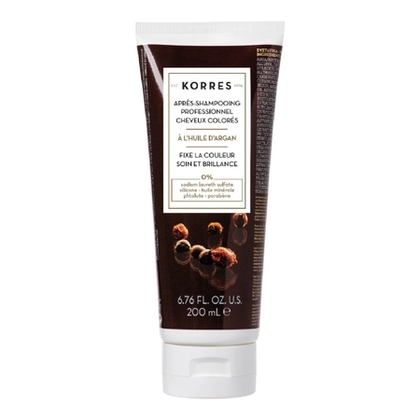 200ML KORRES SOINS CAPILLAIRES POST-COLORATION Après-shampooing huile d'argan  1 of 1 