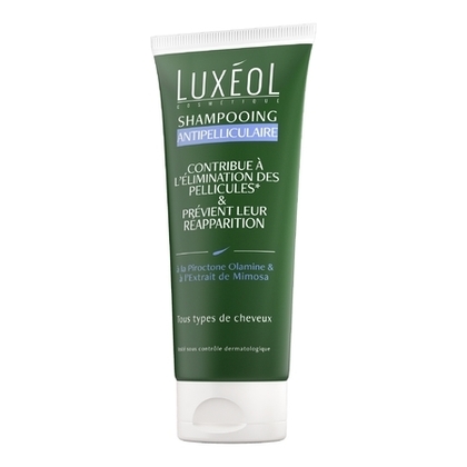 200ML Luxeol SHAMPOOING ANTIPELLICULAIRE Contribue à l'élimination des pellicules et prévient leur réapparition - Tous les types de cheveux  1 of 3 