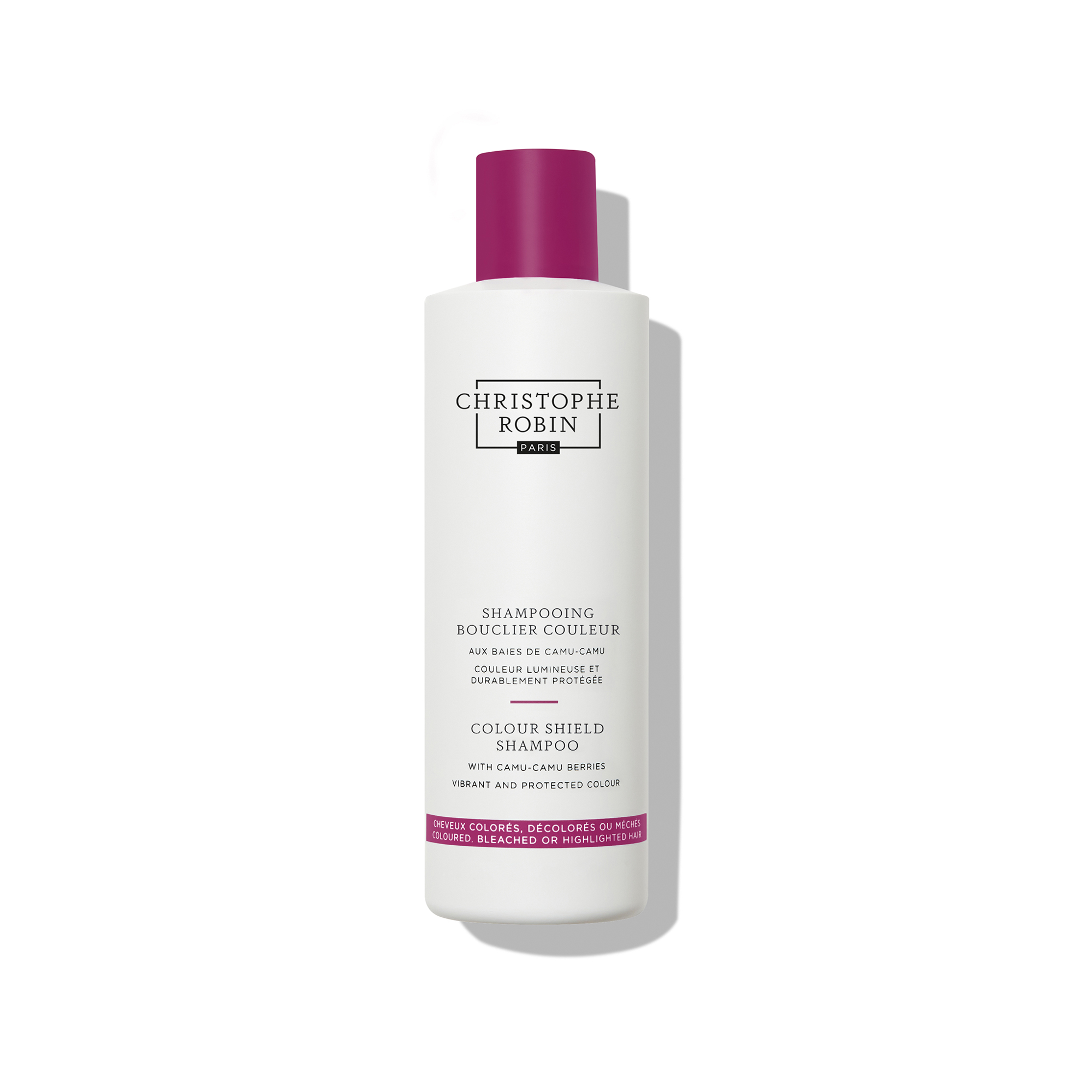 Christophe Robin - Bouclier Couleur - Shampooing Bouclier Couleur Aux Baies De Camu-camu - 250ml