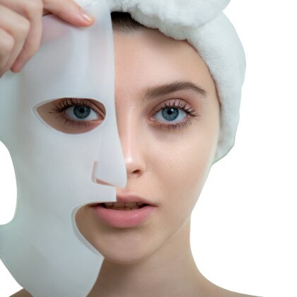 Masque réutilisable en silicone