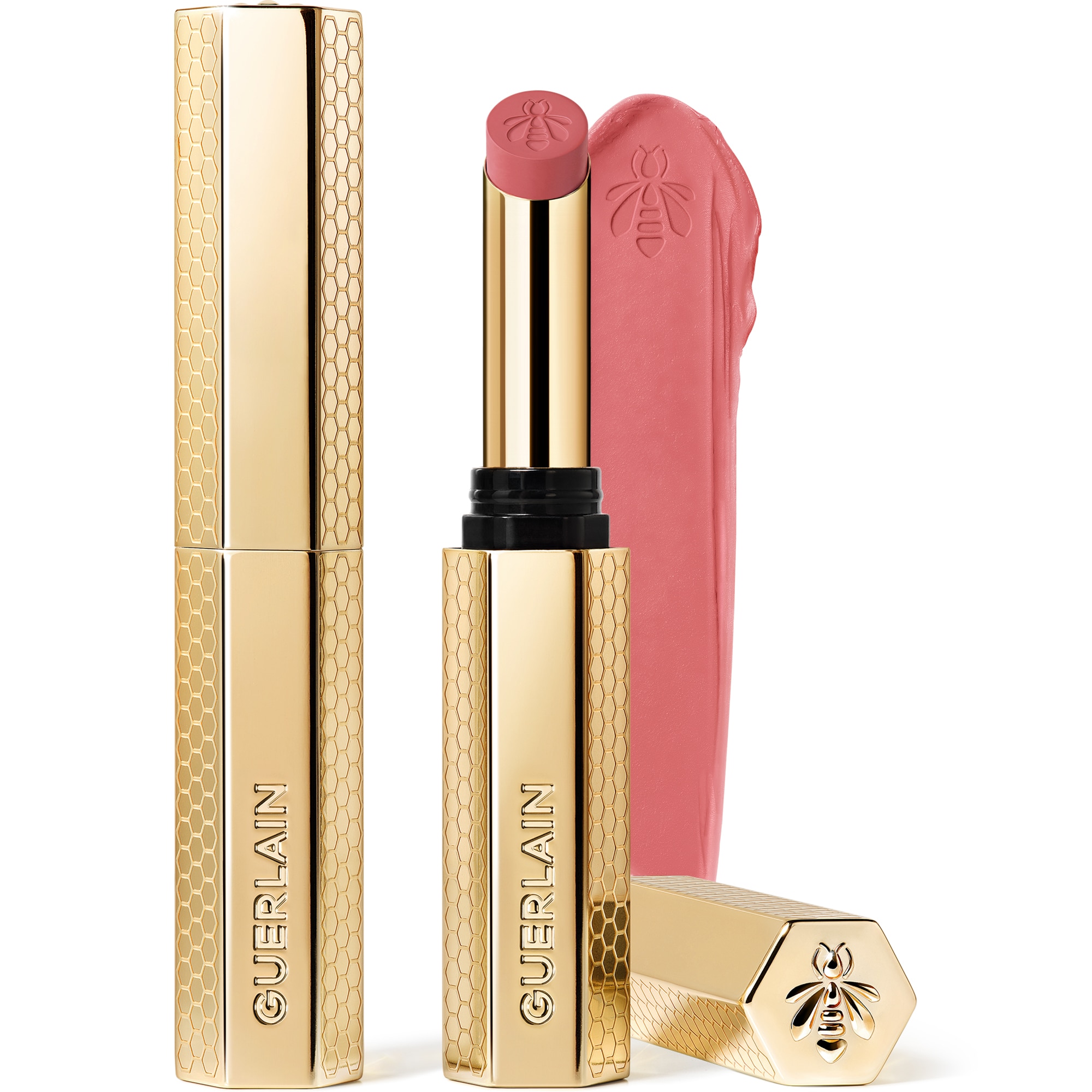 Guerlain - Kisskiss - Le Rouge À Lèvres Intense Au Miel - 335 Light Rose