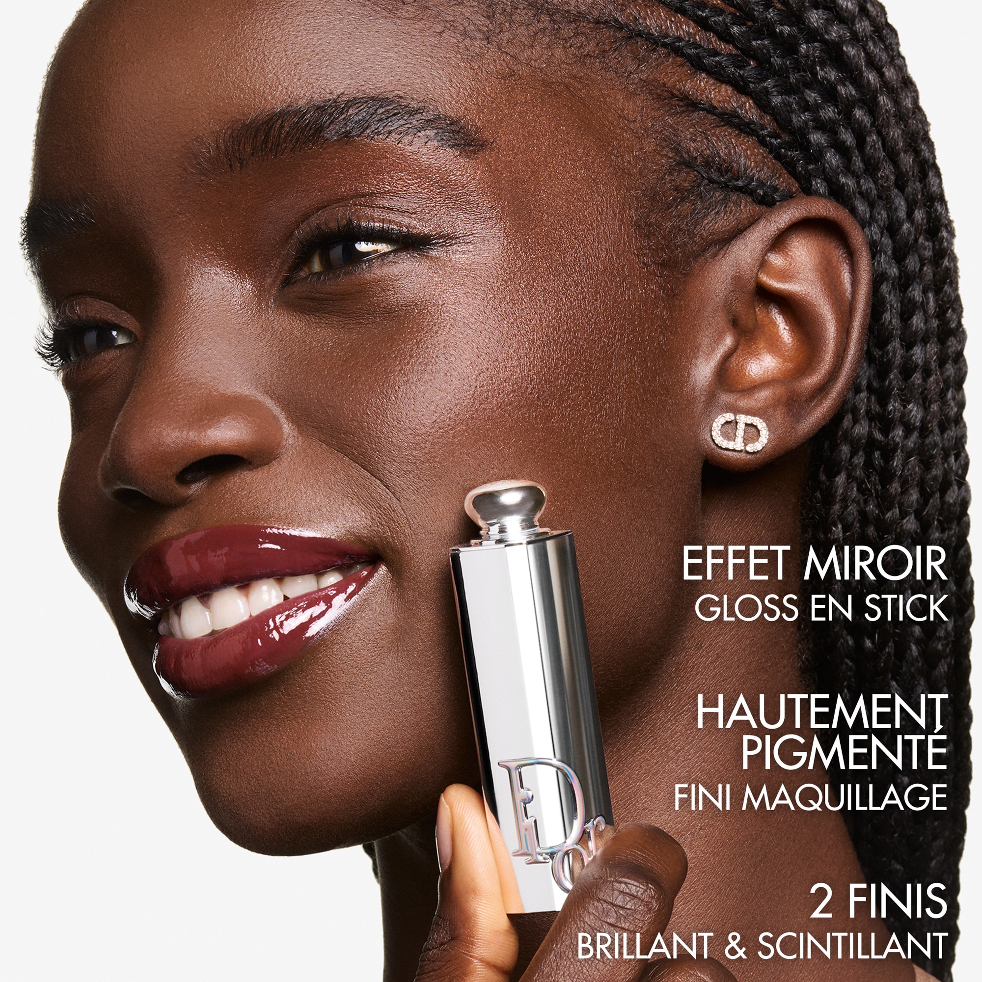  DIOR DIOR ADDICT GLASS LIPSTICK Recharge - gloss en stick ultra-brillant hydratant  1 of 4 