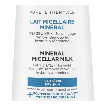 400ML VICHY PURETE THERMALE Lait démaquillant visage et yeux sans rinçage  1 of 4 