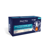 42mL Phyto PHYTOCYANE Traitement antichute homme Chute sévère, héréditaire, cheveux clairsemés  1 of 2 