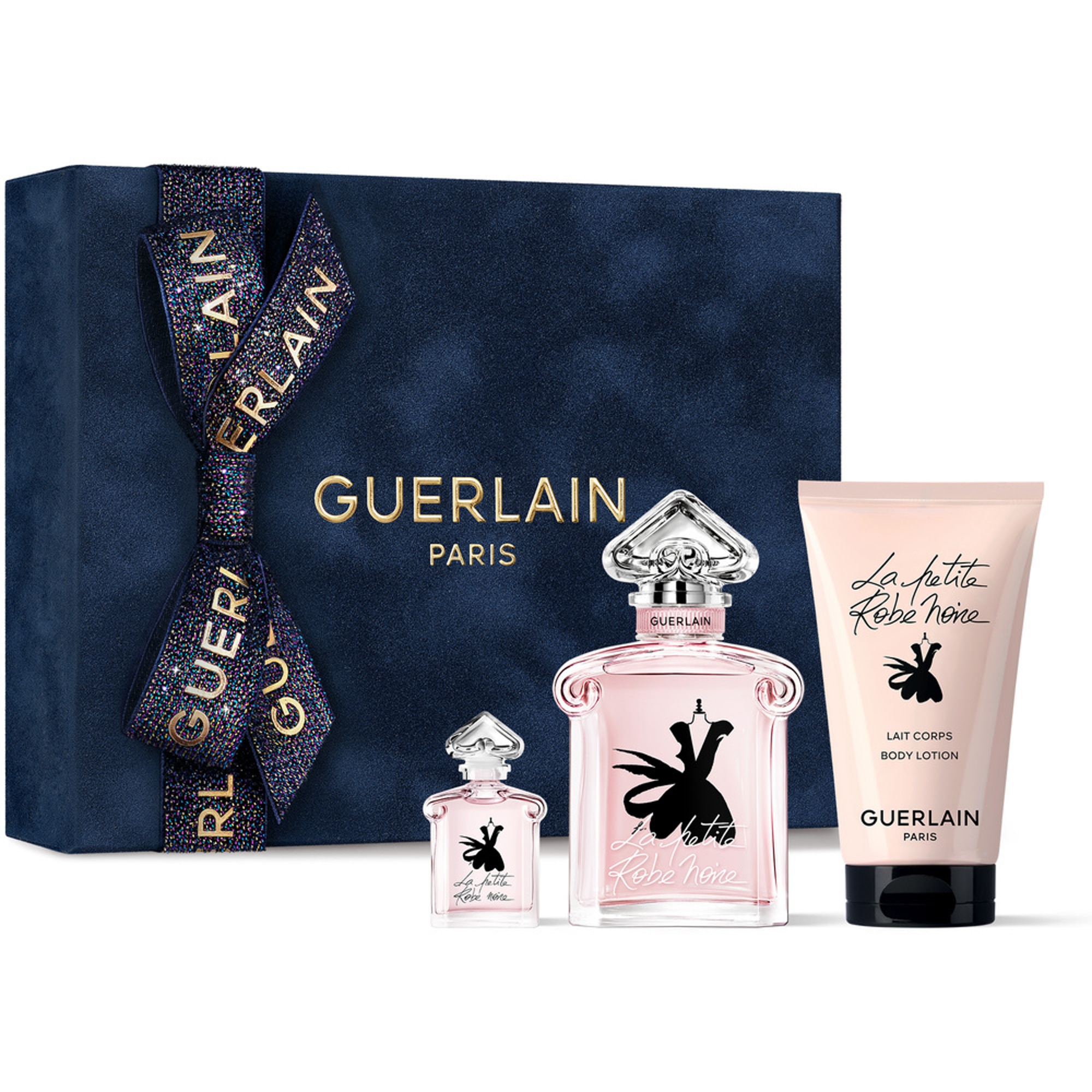 Guerlain - La Petite Robe Noire - Coffret - Eau De Toilette + Format Voyage + Lait Pour Le Corps