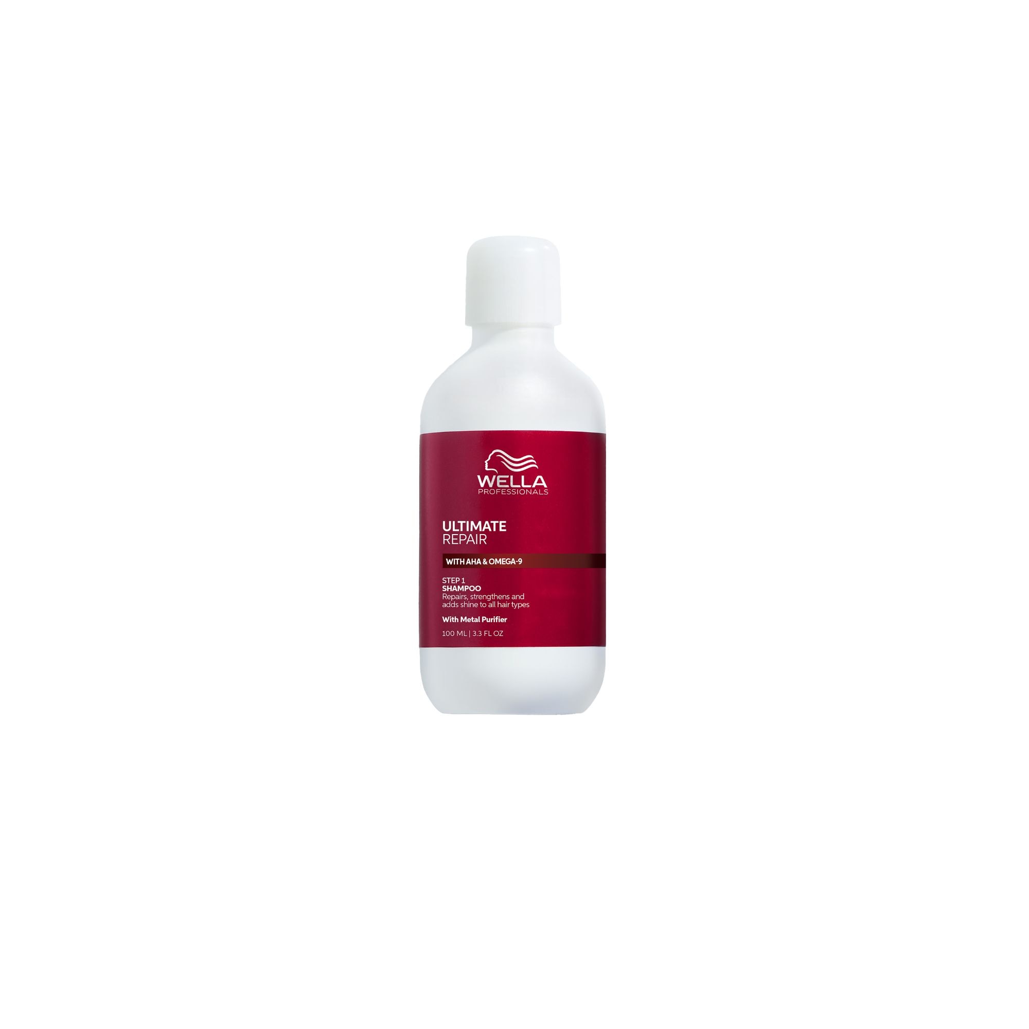 Wella Professionals - Ultimate Repair - Shampoing Crème Professionnel Léger - Cheveux Abîmés - 100ml