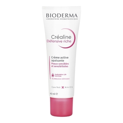 40ML BIODERMA CRÉALINE DENFENSIVE Crème apaisante et renforce le pouvoir d’autodéfense de la peau  1 of 4 