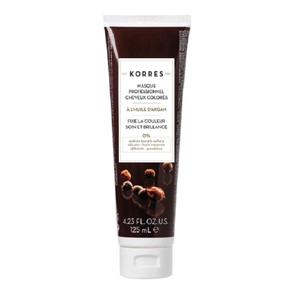 125ml KORRES SOINS CAPILLAIRES POST-COLORATION Masque capillaire huile d'argan  1 of 1 