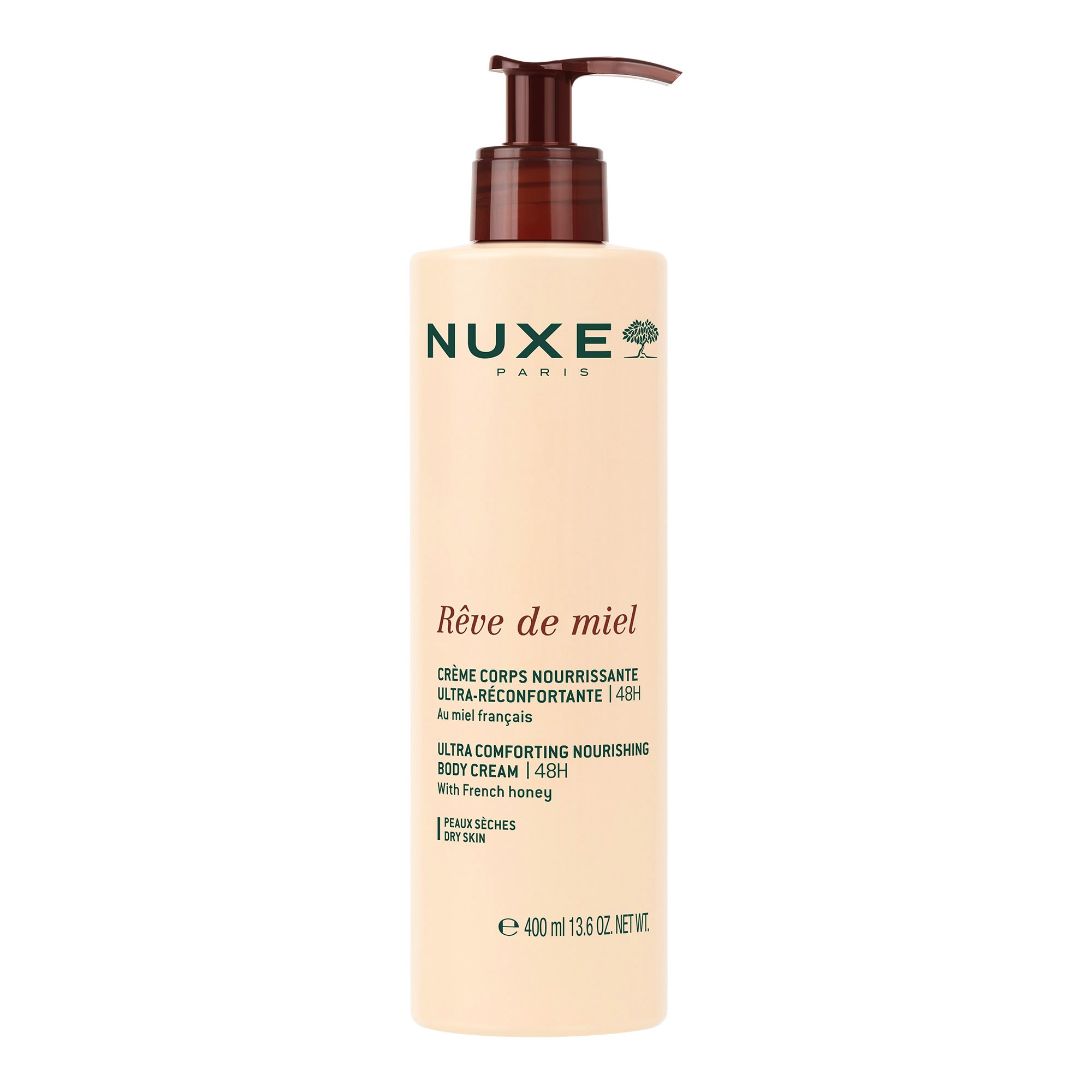 400ML Nuxe RÊVE DE MIEL Crème corps nourrissante ultra-réconfortante 48h 1 of 4 Crème corps nourrissante ultra-réconfortante 48h