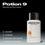 280ml SEBASTIAN POTION 9 Shampoing nourrissant  2 of 4 Shampoing nourrissant