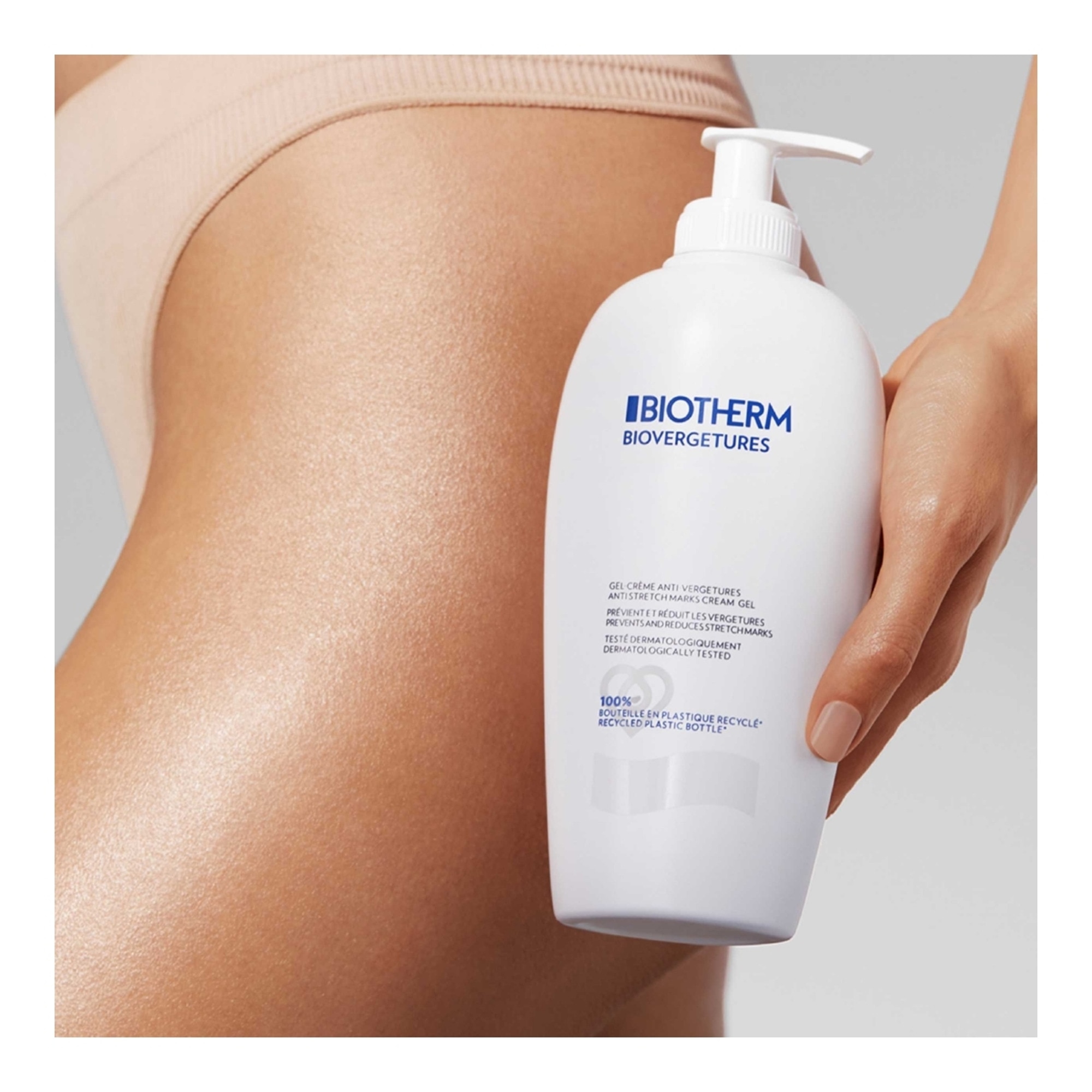 400ML BIOTHERM BIOVERGETURES Gel crème prévention et réduction des vergetures 1 of 4