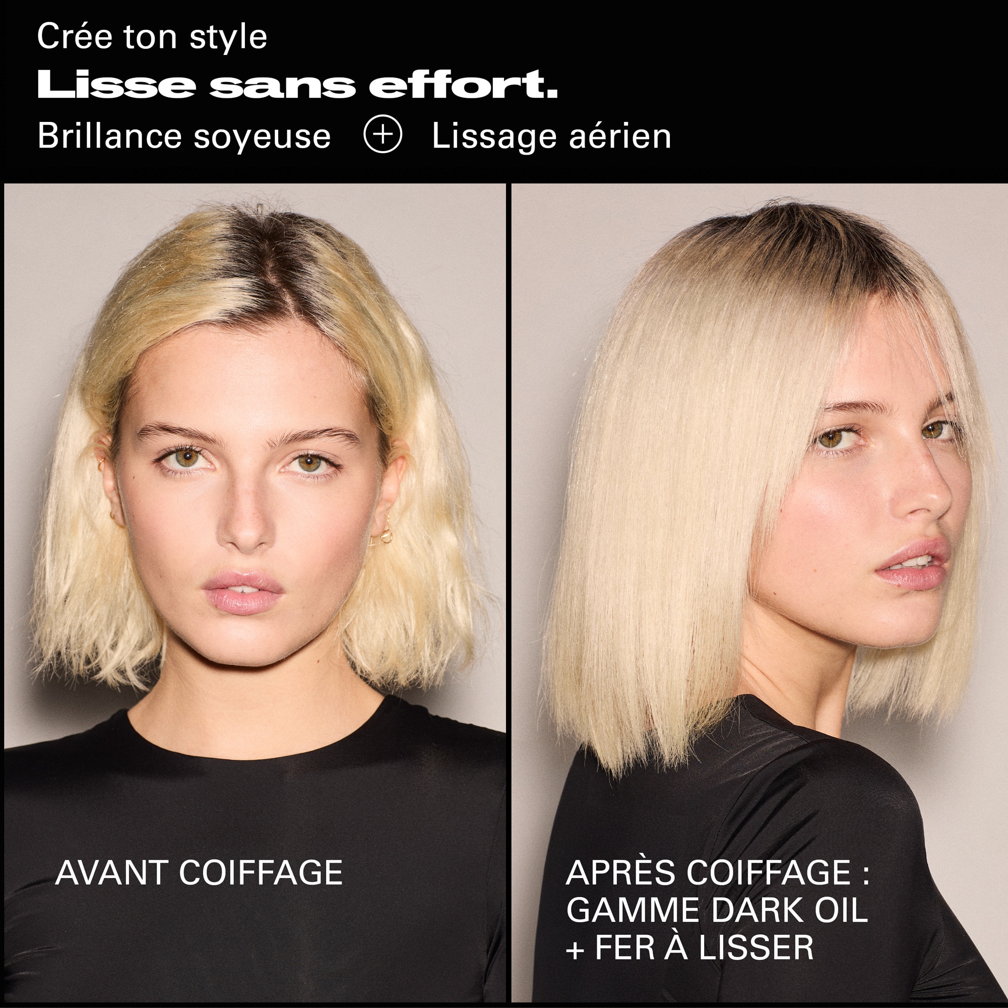 Huile coiffante brillance et lissage