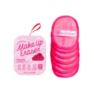  MAKE UP ERASER ACCESSOIRES Coffret serviette démaquillante réutilisable x7 - original pink  