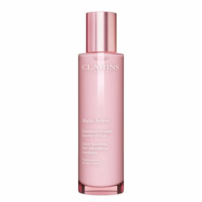 Clarins - Multi-active - Emulsion Lissante, Booster D’éclat – Toutes Peaux - 100ml