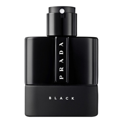 50ML Prada LUNA ROSSA BLACK Eau de parfum boisée ambrée magnétique pour homme  1 of 4 