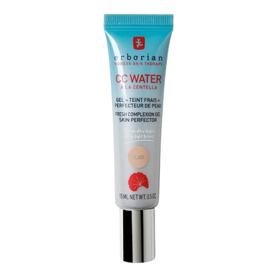 Erborian - Cc Water À La Centella Asiatica - Gel "teint Frais" Perfecteur De Peau - Caramel - 15ml