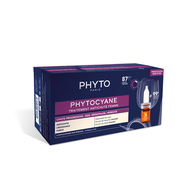 60ML Phyto PHYTOCYANE Traitement antichute femme Chute progressive  1 of 2 