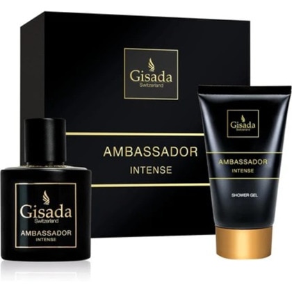 GISADA AMBASSADOR INTENSE Coffret - eau de parfum intense + gel douche 1 of 1
