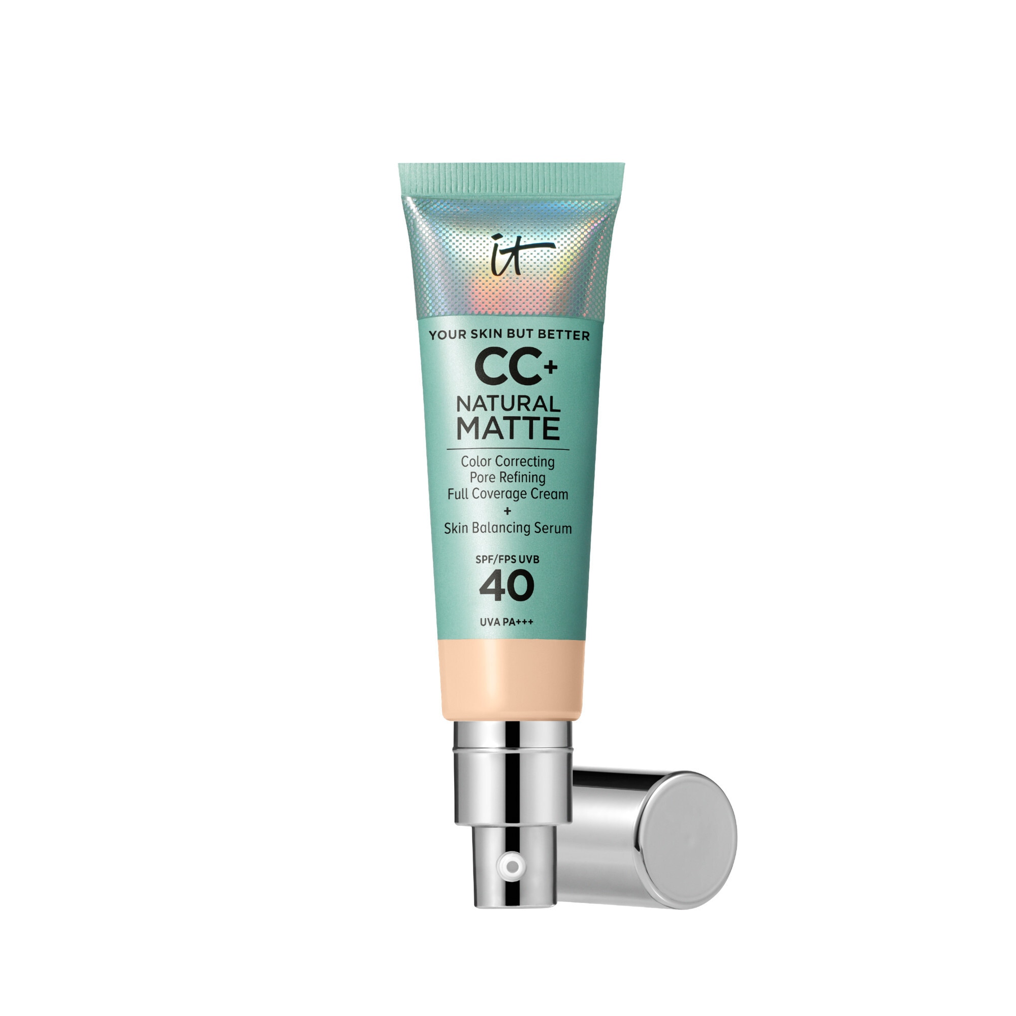 It Cosmetics - Ysbb Cc+ Natural Matte - Crème Correctrice Matte Spf 40 - Médium Tan