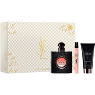  Yves Saint Laurent BLACK OPIUM Coffret - eau de parfum + miniature + lait corps  1 of 2 