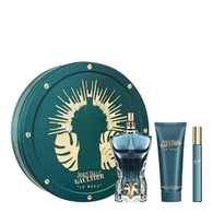  Jean Paul Gaultier LE MALE LE BEAU Coffret eau de toilette + gel douche + miniature  1 of 2 