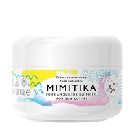 50G MIMITIKA POUR AMOUREUX DU SOLEIL Crème solaire visage SPF50  1 of 2 