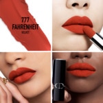  DIOR ROUGE DIOR Rouge à lèvres - confort et longue tenue - 2 finis : satin ou velvet  2 of 5 Rouge à lèvres - confort et longue tenue - 2 finis : satin ou velvet