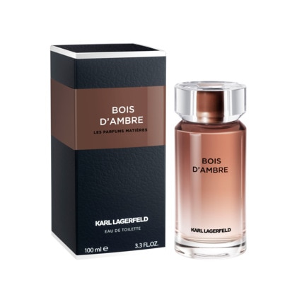 100ML KARL LAGERFELD PARFUMS MATIERES Bois d'ambre - eau de toilette  1 of 4 