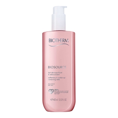 Biotherm - Biosource - Lait Démaquillant & Adoucissant Peau Sèche - 400ml