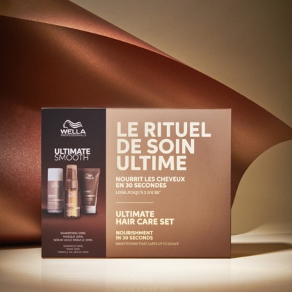 Coffret découverte nutrition ultime pour cheveux secs, ternes ou sujets aux frisottis.
