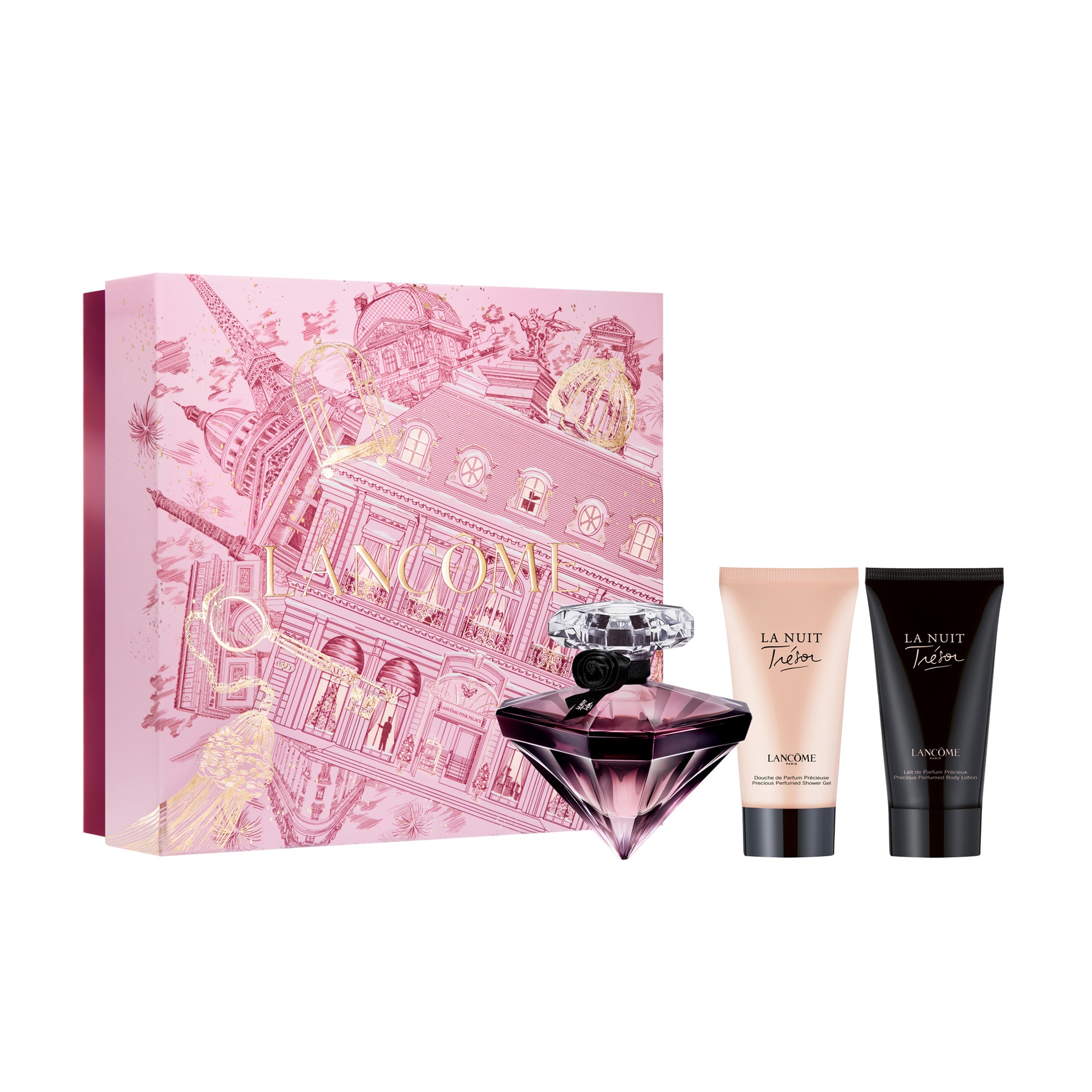 Lancôme - La Nuit Tresoir - Coffret - Eau De Parfum + Lait Corps + Gel Douche