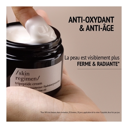 Crème hydratante tripeptide protection âge