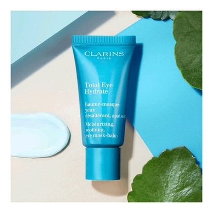 20ML Clarins TOTAL EYE HYDRATE Baume-masque yeux désaltérant, apaisant  1 of 4 