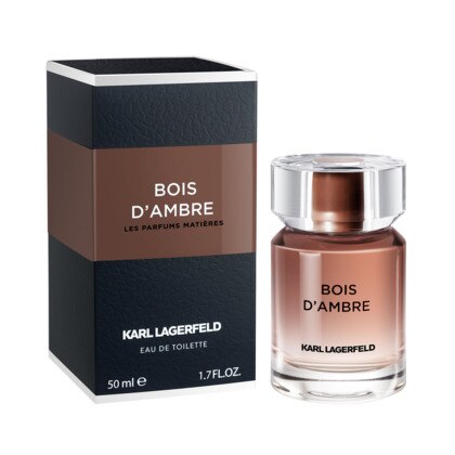 50mL KARL LAGERFELD PARFUMS MATIERES Bois d'ambre - eau de toilette  1 of 4 