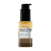 30ML L'ORÉAL PROFESSIONNEL ABSOLUT REPAIR MOLECULAR Huile bi-phase réparatrice  1 of 2 