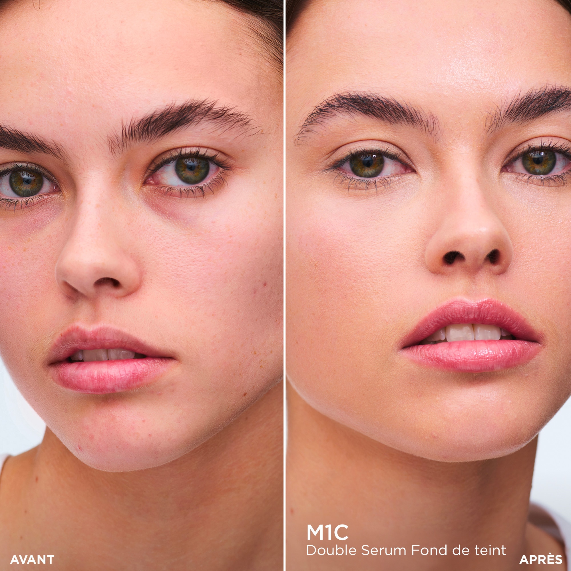 Double serum fond de teint