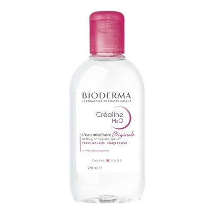 250ML BIODERMA CRÉALINE H2O Eau micellaire peau sensible  1 of 3 