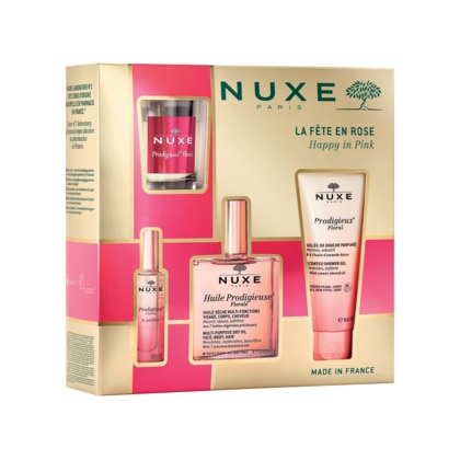  Nuxe LA FÊTE EN ROSE  Coffret - huile prodigieuse florale  1 of 1 