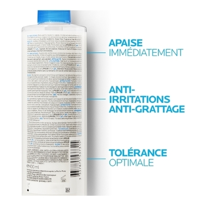 400ML LA ROCHE POSAY LIPIKAR AP+ Crème lavante relipidante triple-réparation eczema atopique  1 of 4 