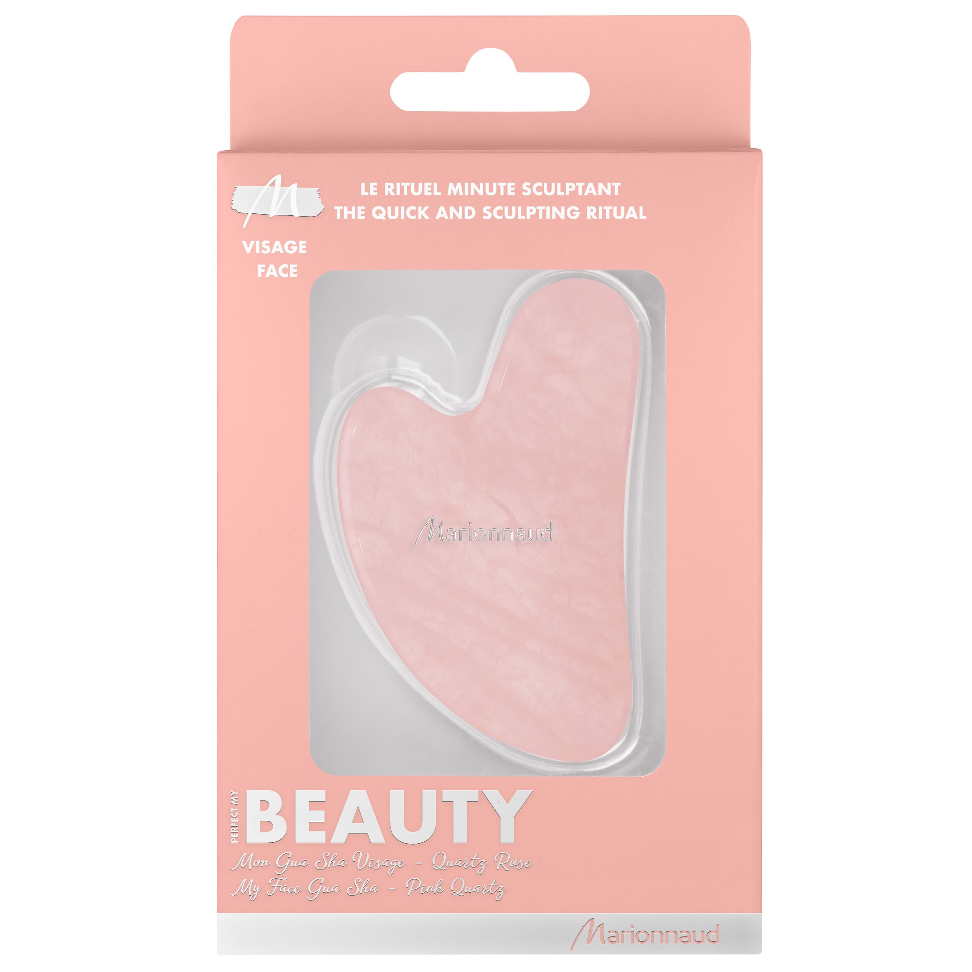 Le gua sha - quartz rose