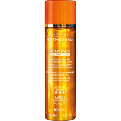  INSTITUT ESTHEDERM ADAPTASUN Golden glow huile solaire nacrée corps  1 of 4 