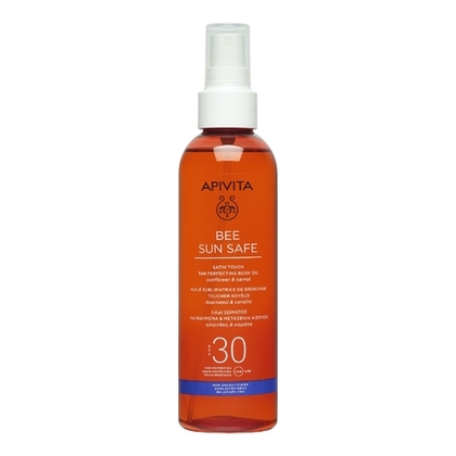 200ML APIVITA BEE SUN SAFE Huile corps sublimatrice de bronzage SPF30  1 of 1 