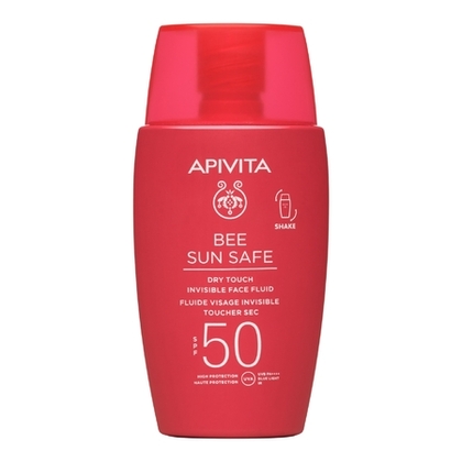 50ML APIVITA BEE SUN SAFE Fluide visage invisible toucher sec SPF50  1 of 2 