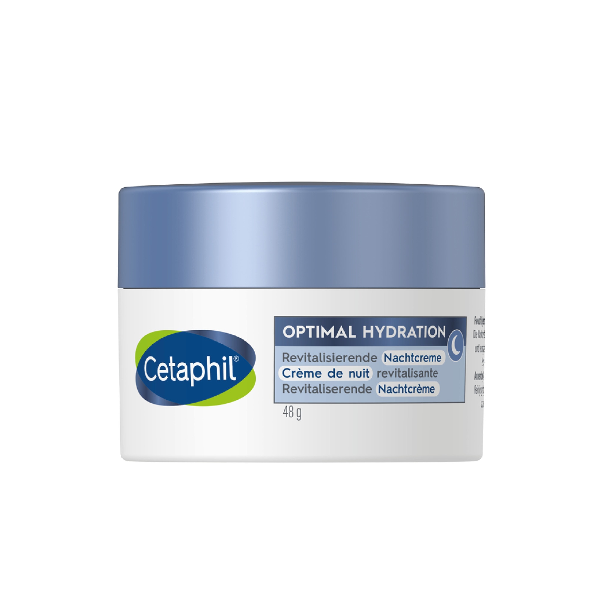 48g CETAPHIL OPTIMAL HYDRATION Crème de nuit revitalisante 1 of 4