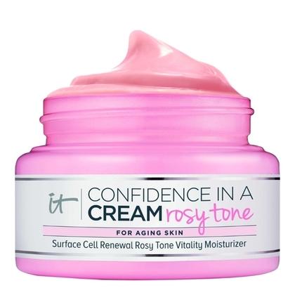 60ML IT COSMETICS Confidence in a Cream Rosy Tone Crème Hydratante Vitalité Teint Rosé Rénovateur de Peau  1 of 3 